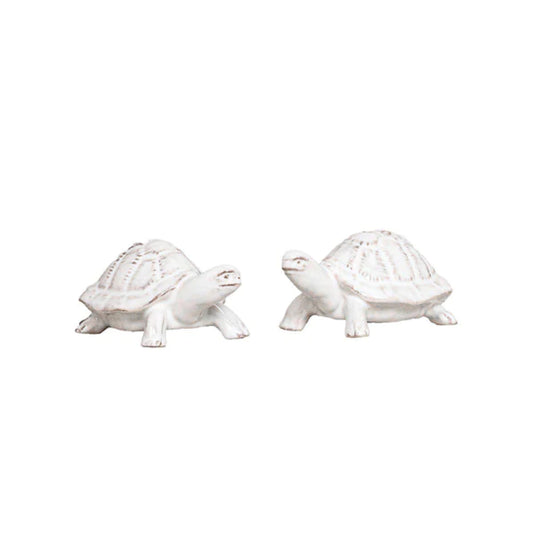 Juliska Clever Creatures Turtle Salt and Pepper Set