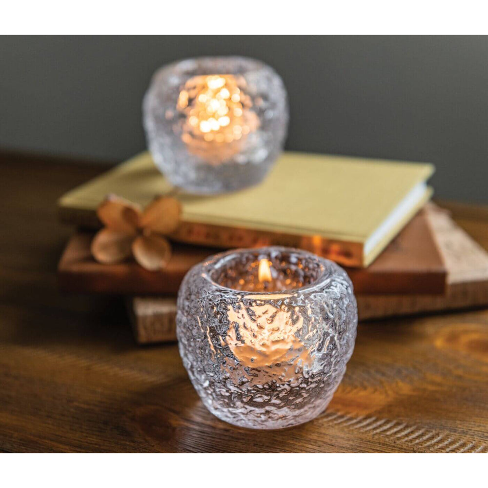 Simon Pearce LoveYourBrain Snowball Tealight