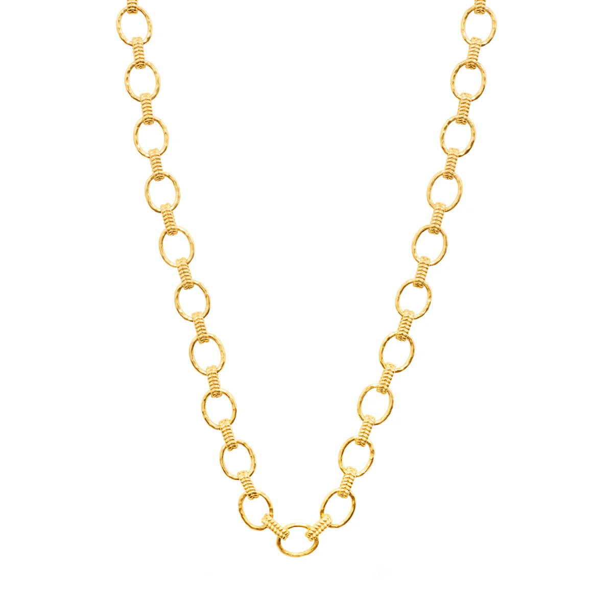 Capucine De Wulf Cleopatra Small Link Necklace - Gold