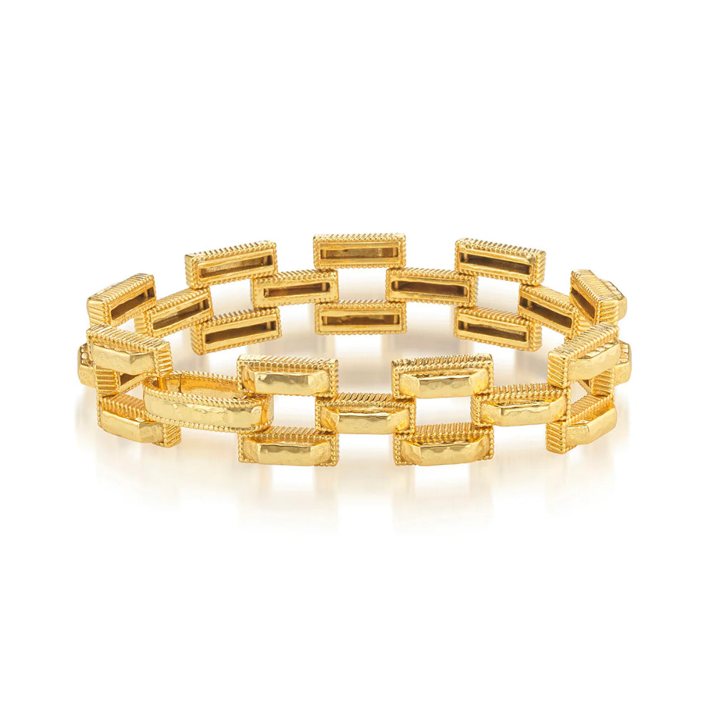 Capucine de Wulf Pathway Petite Link Bracelet in Gold