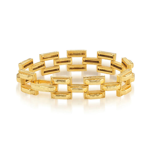 Capucine de Wulf Pathway Petite Link Bracelet in Gold