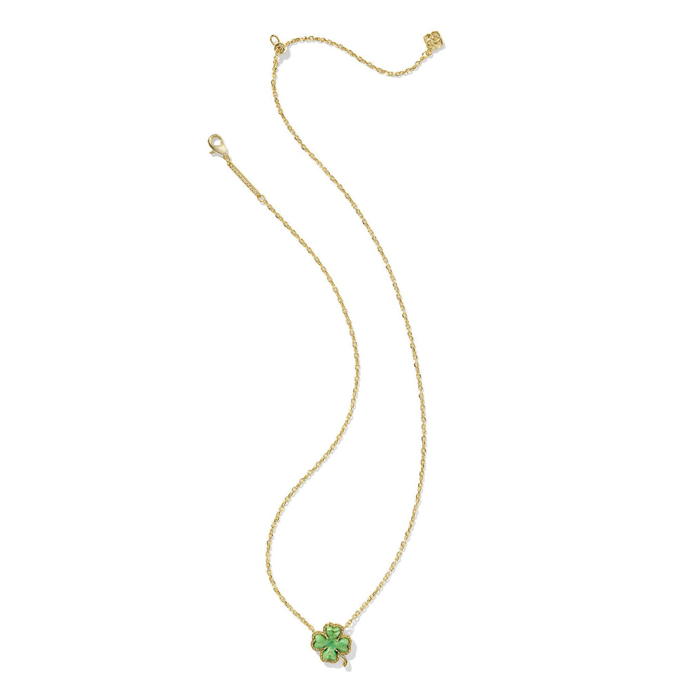 Kendra Scott Clover Short Pendant Necklace