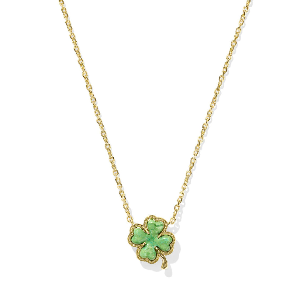Kendra Scott Clover Short Pendant Necklace