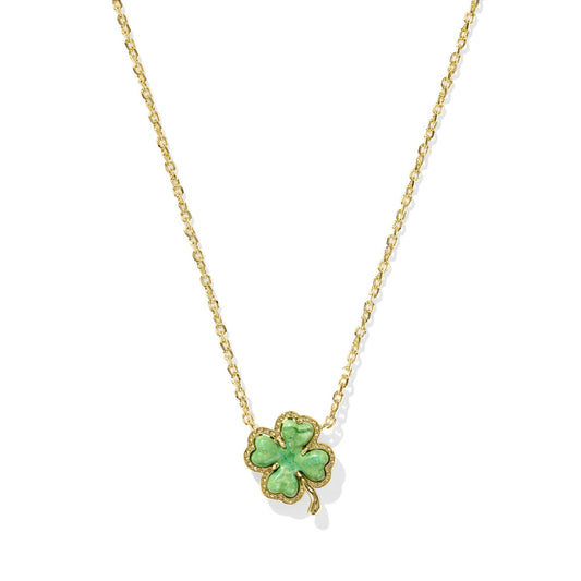 Kendra Scott Clover Short Pendant Necklace