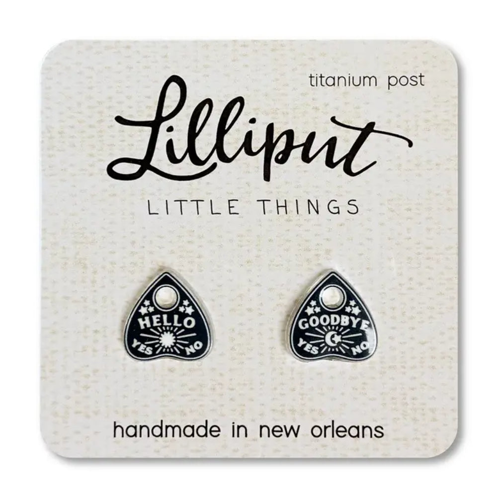 Lilliput Little Things Spooky Planchette Earrings