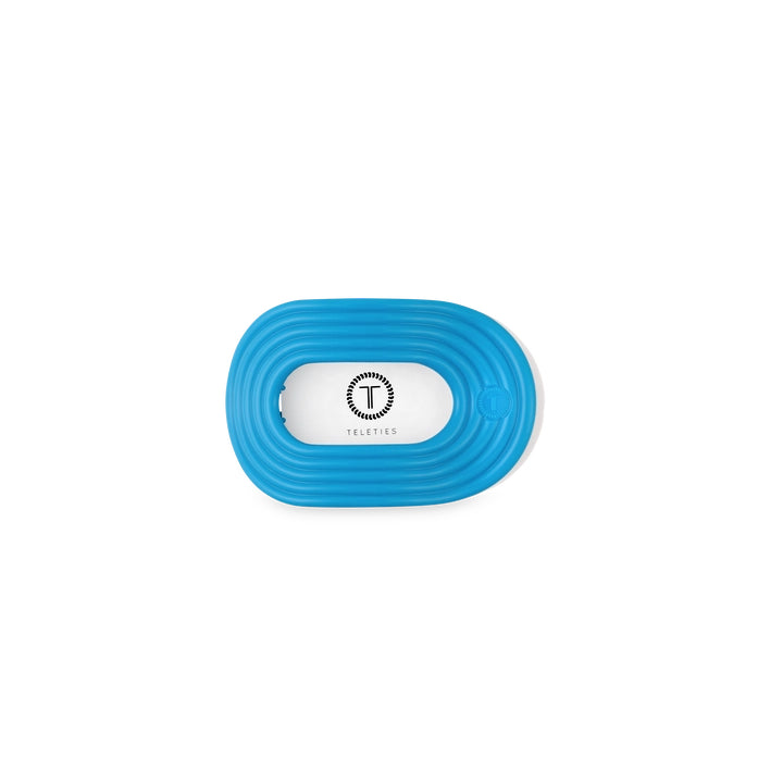 TELETIES Flat Round Hair Clip - Miami Vice