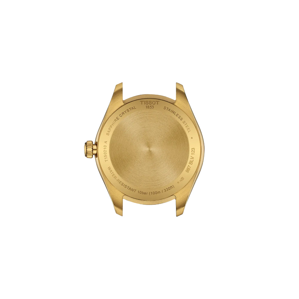 Tissot PR 100 34mm Gold-Tone Quartz Watch
