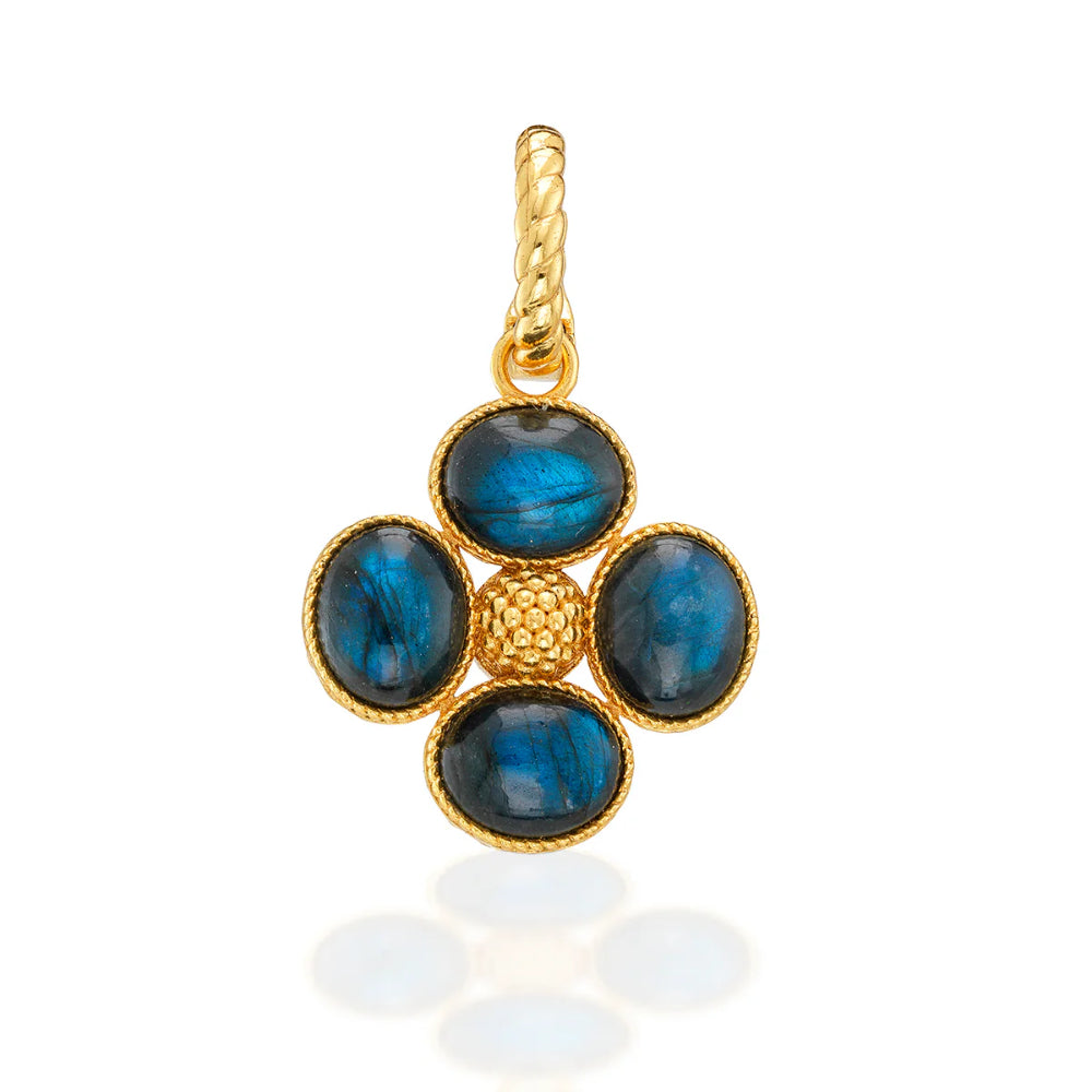 Capucine De Wulf Berry Clover Double Sided Pendant