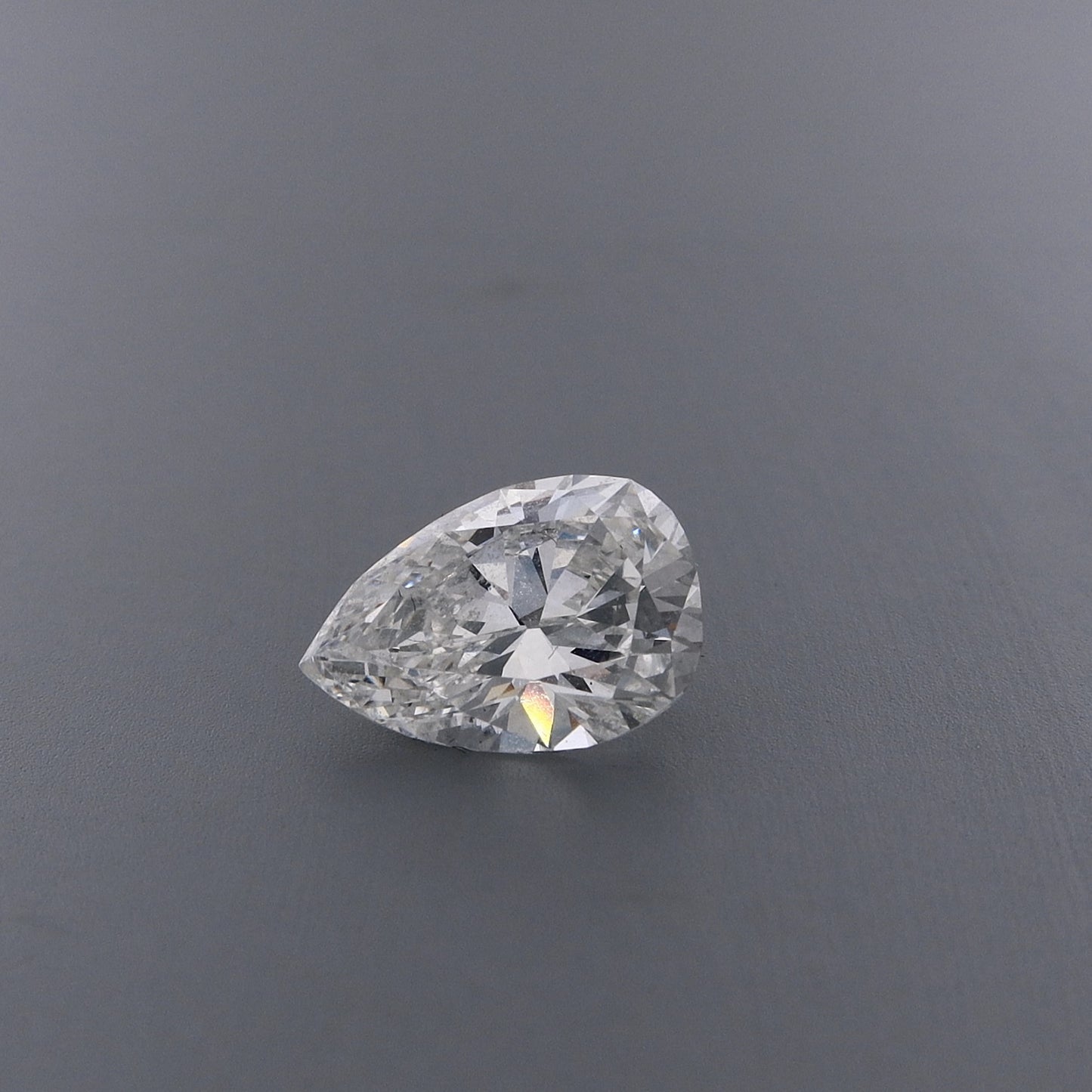 Pear 3.13ct ISI1 GIA Diamond with GIA Certification