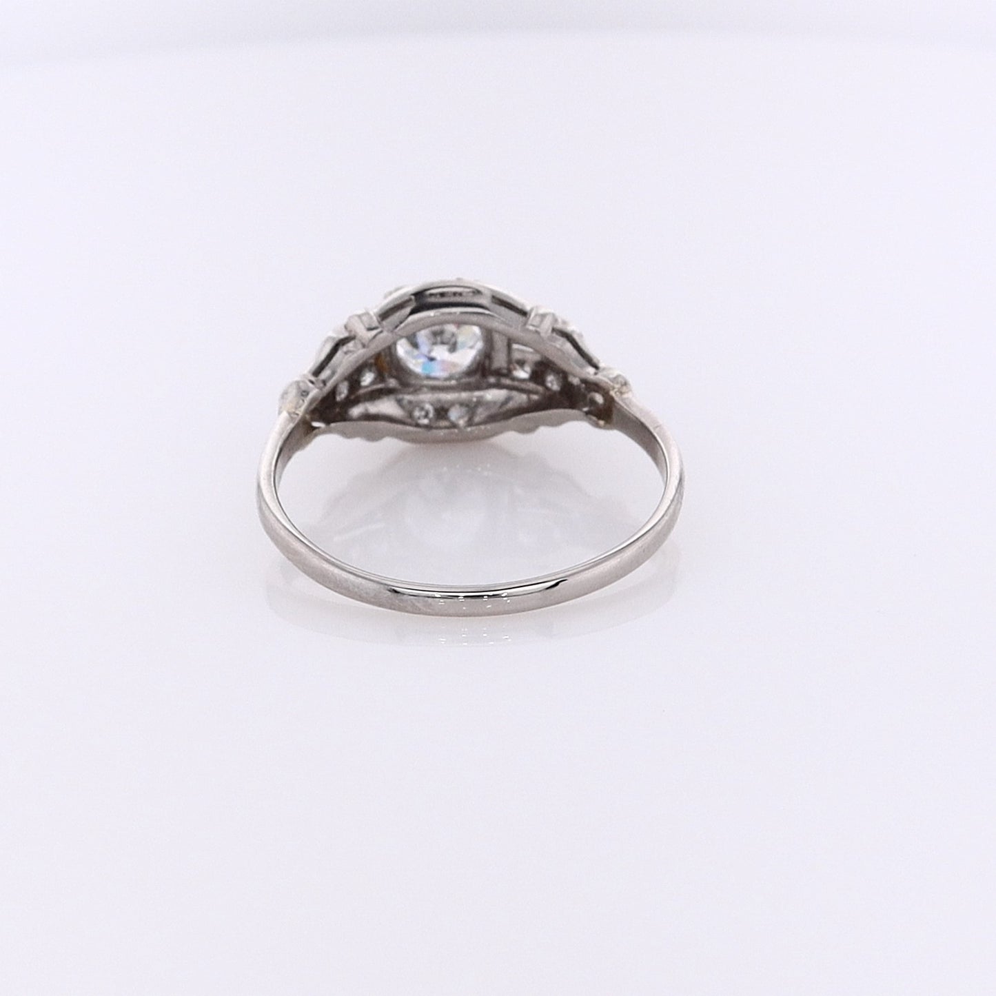 Estate Platinum Diamond Ring