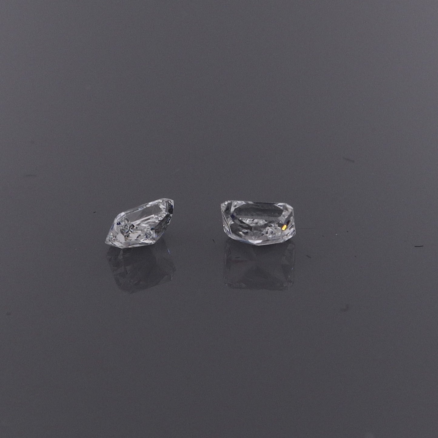 Matched Pair Radiant .55tw GVS1 Diamonds