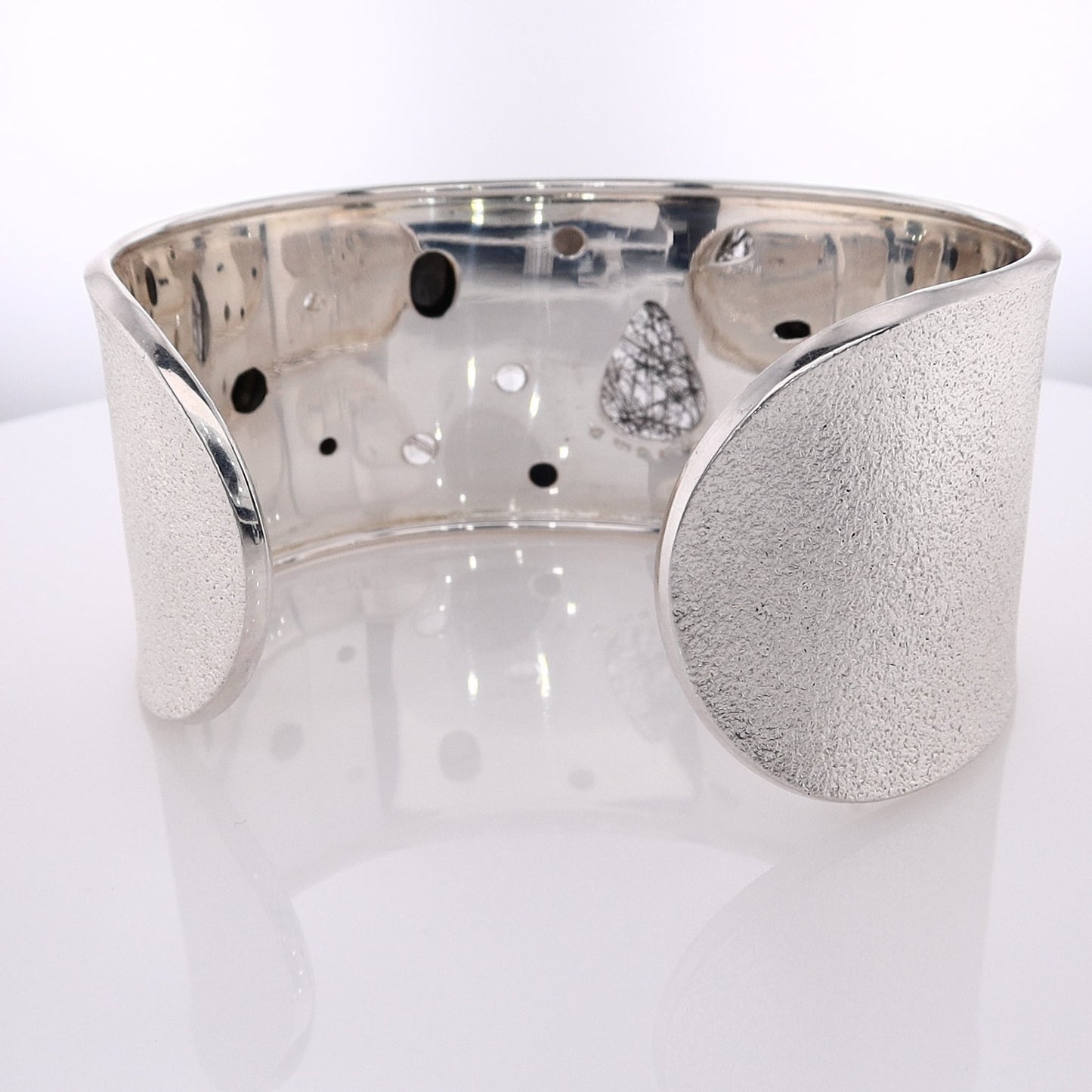 Michou Sterling Silver & 22k Vermeil Cuff Bracelet with Multiple Gemstones