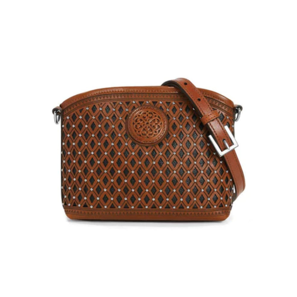 Brighton Campiello Mini Cross Body Bag - Russet