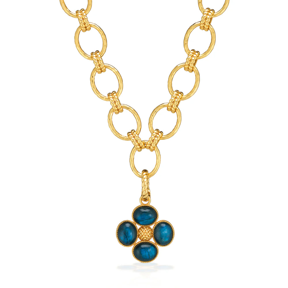 Capucine De Wulf Berry Clover Double Sided Pendant