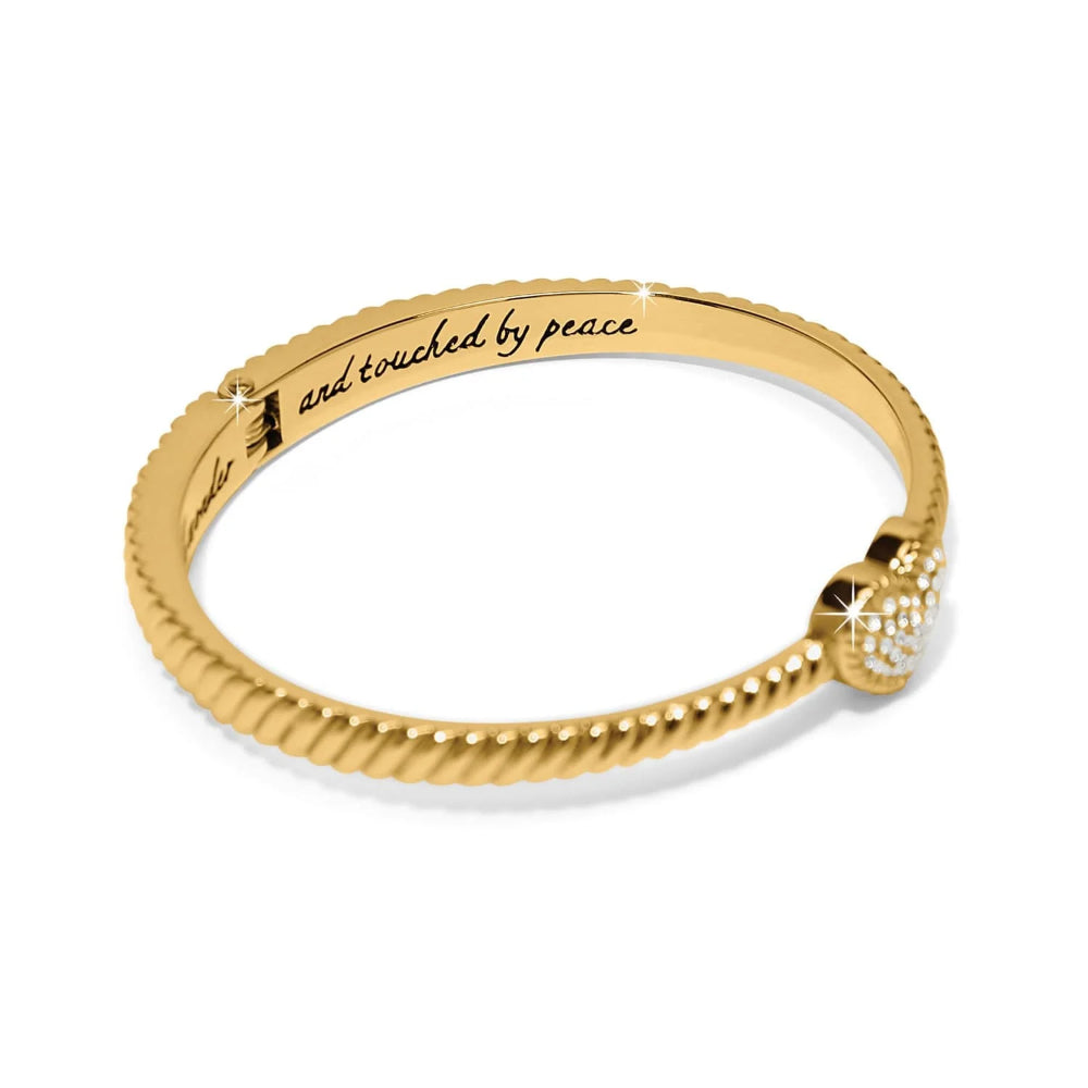 Brighton Celestia Heart Hinged Bangle