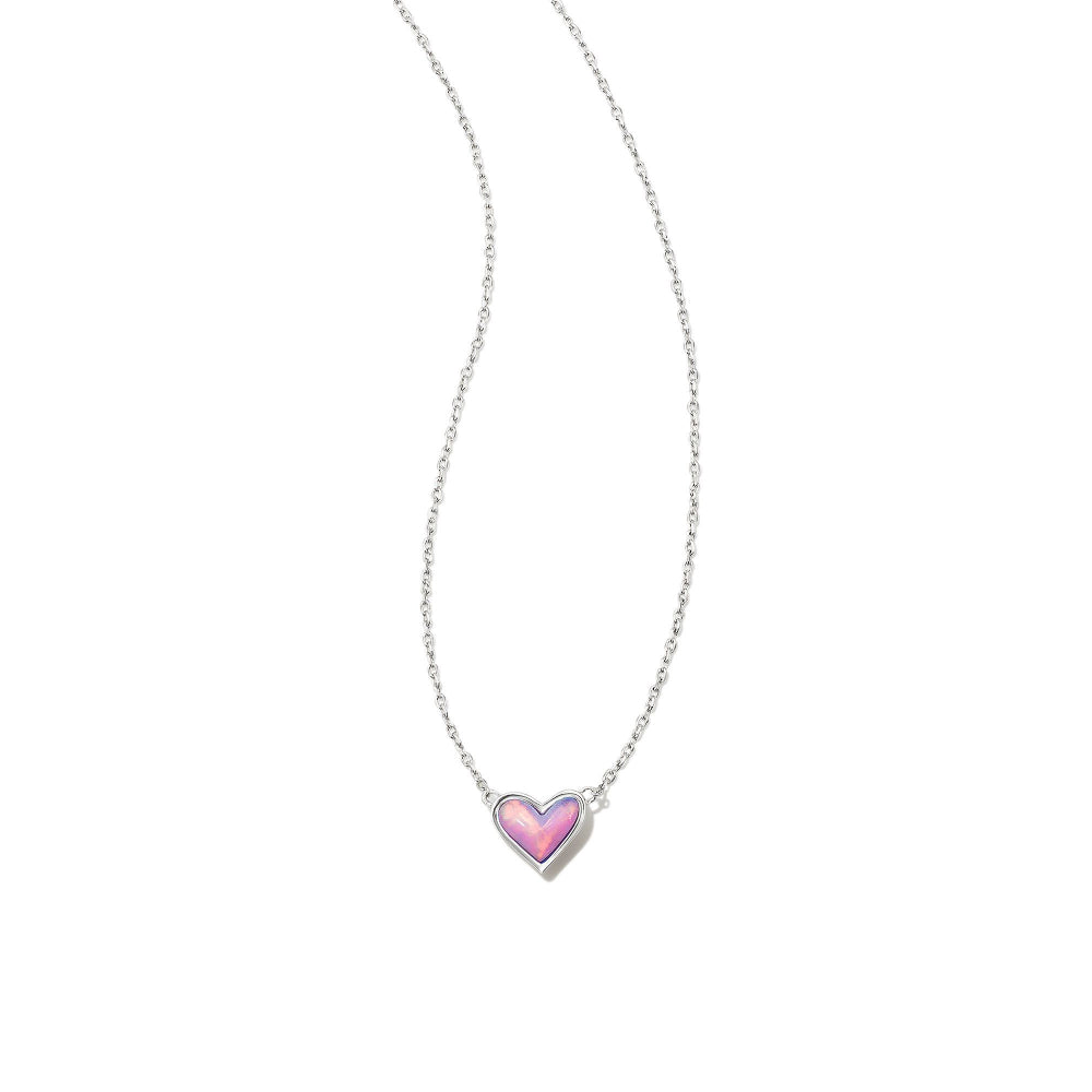 Kendra Scott Framed Ari Heart Short Pendant Necklace