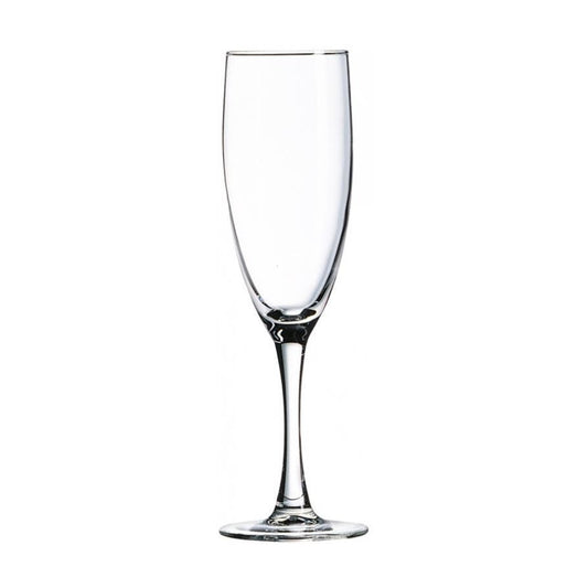 Glass Etched Champagne Flute