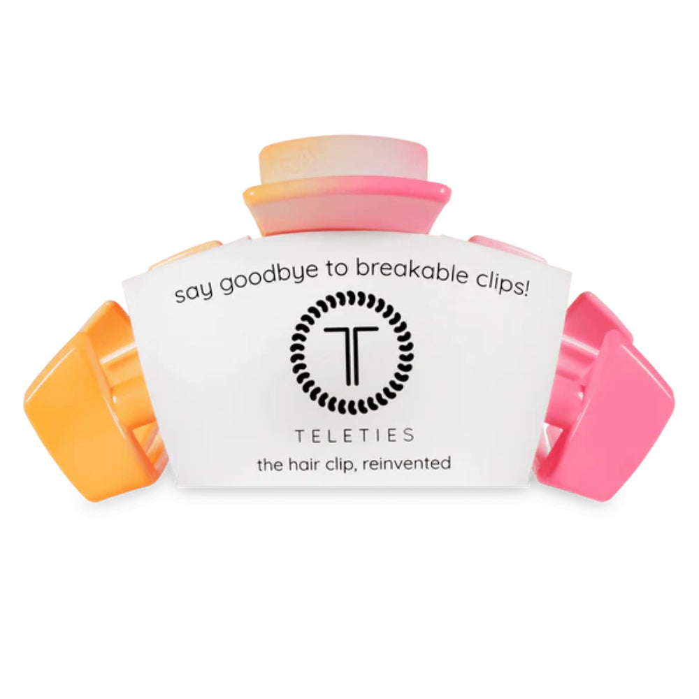 TELETIES Classic Hair Clip - Day Rave