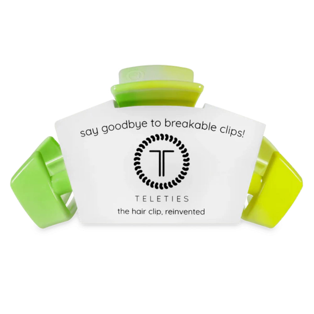 TELETIES Classic Hair Clip - Glow For It