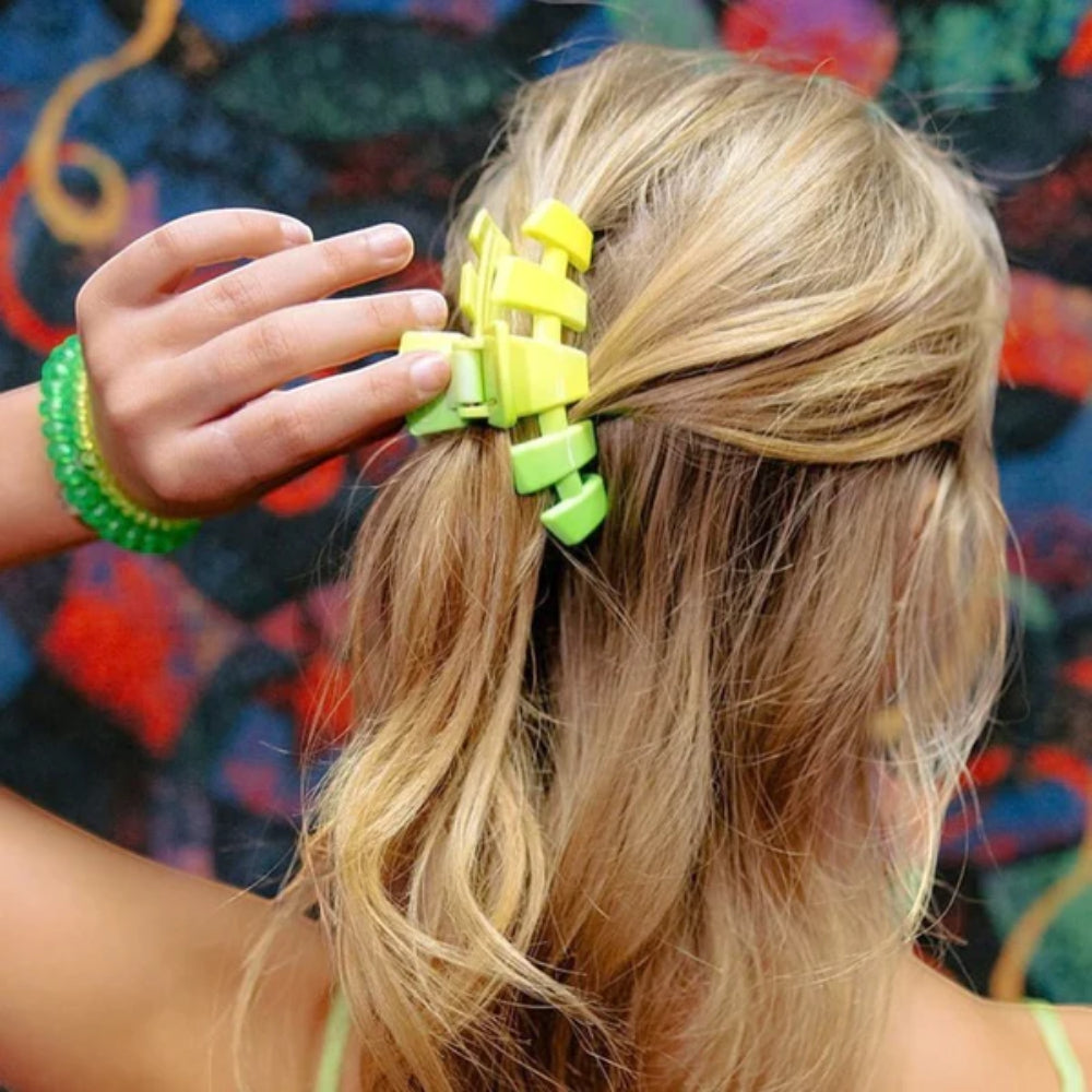 TELETIES Classic Hair Clip - Glow For It