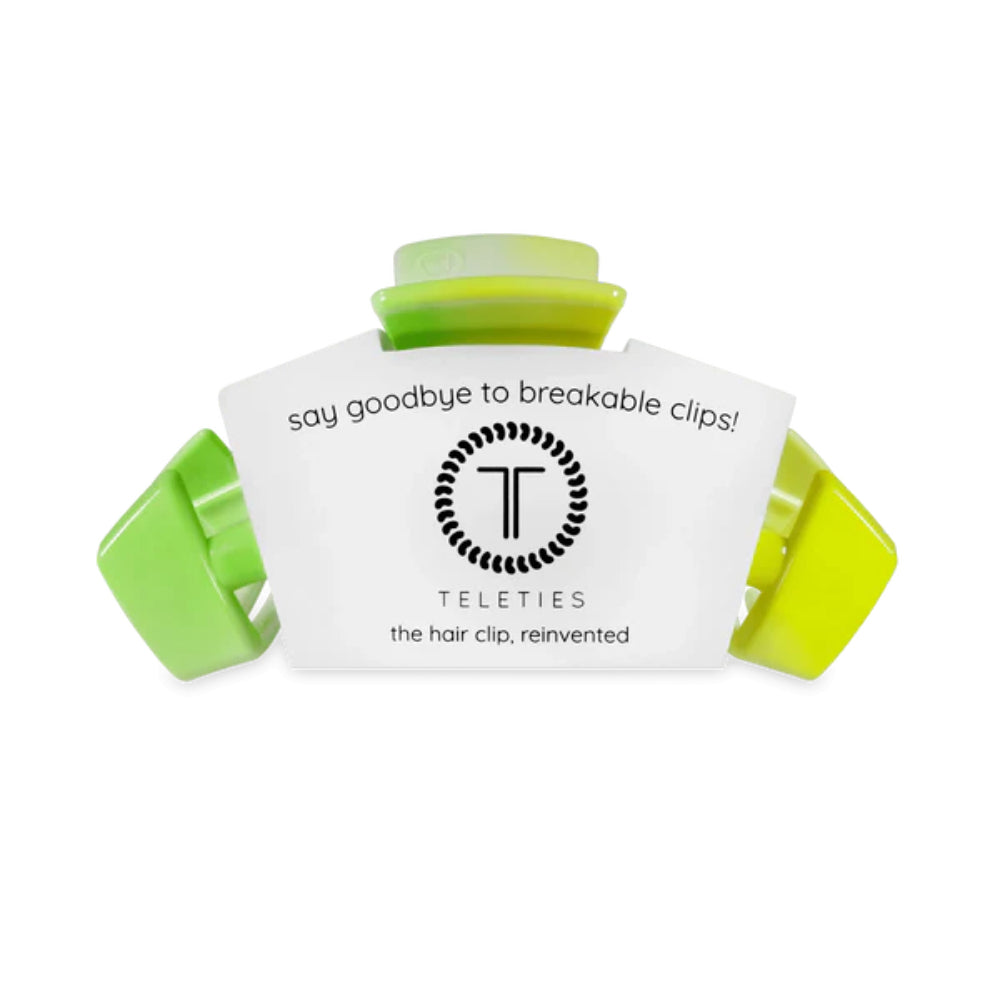 TELETIES Classic Hair Clip - Glow For It