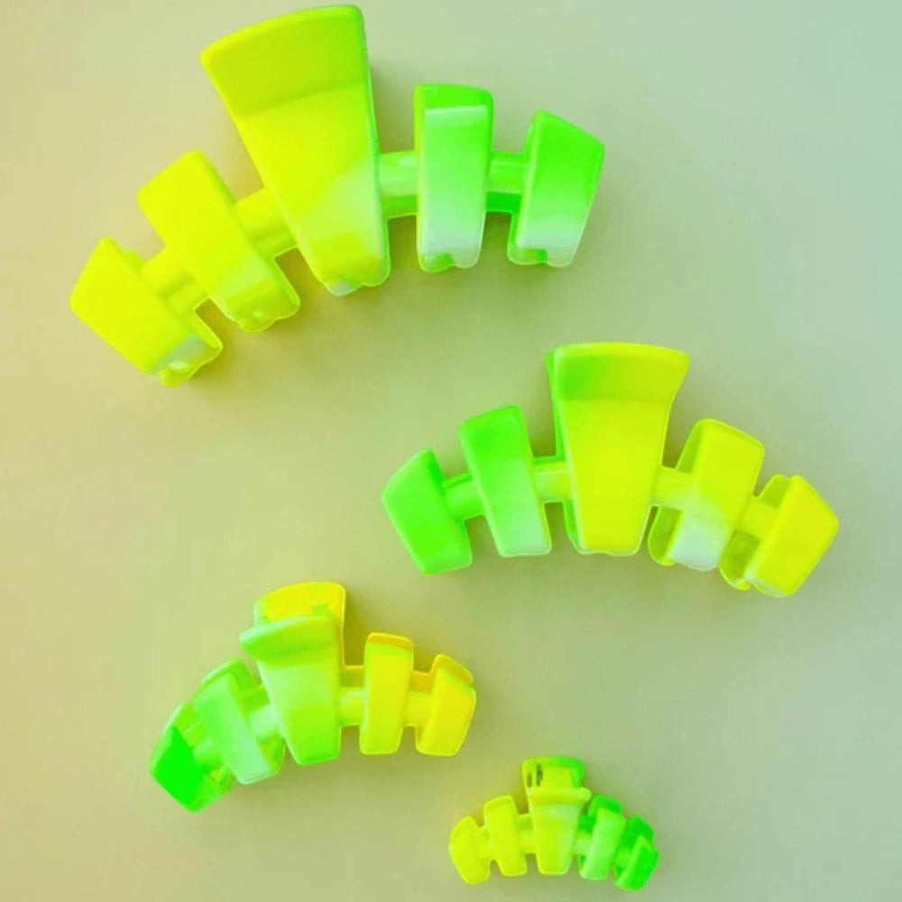 TELETIES Classic Hair Clip - Glow For It