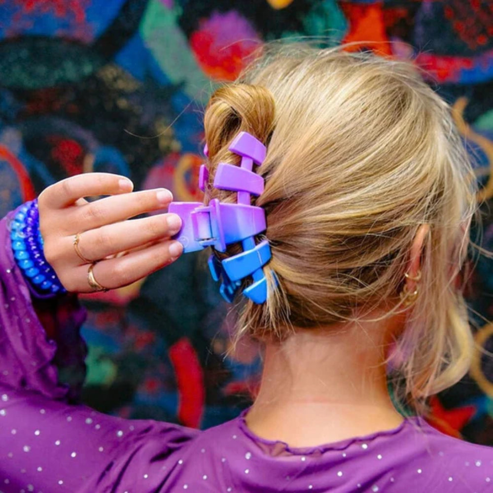 TELETIES Classic Hair Clip - Miami Vice