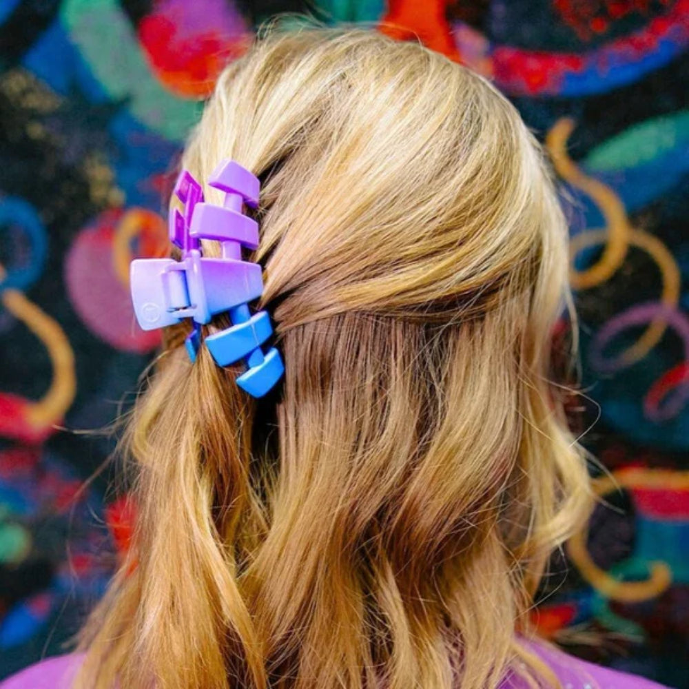 TELETIES Classic Hair Clip - Miami Vice