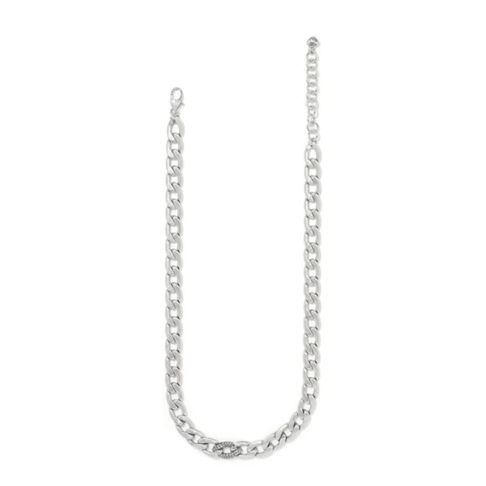 Brighton Cleo Pave Pink Necklace