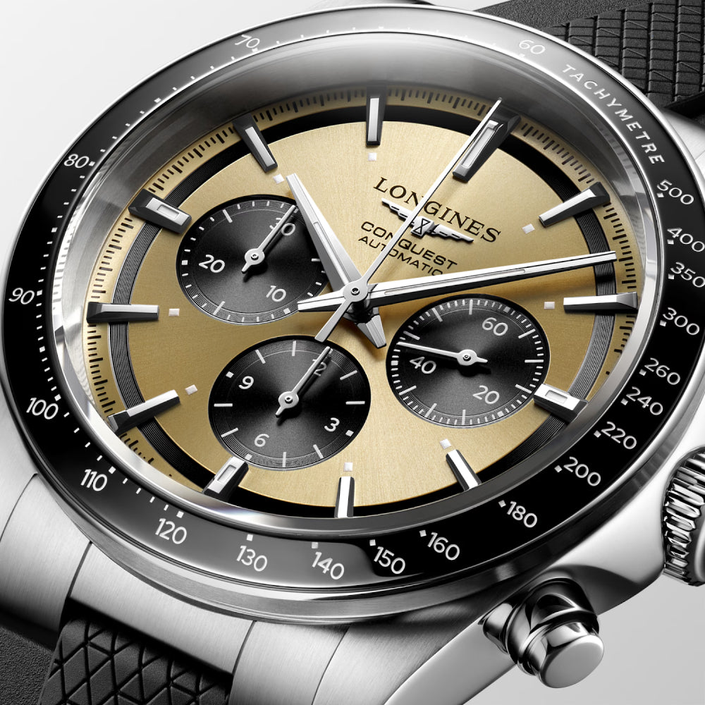 Longines Conquest Chronograph 42mm Automatic Watch
