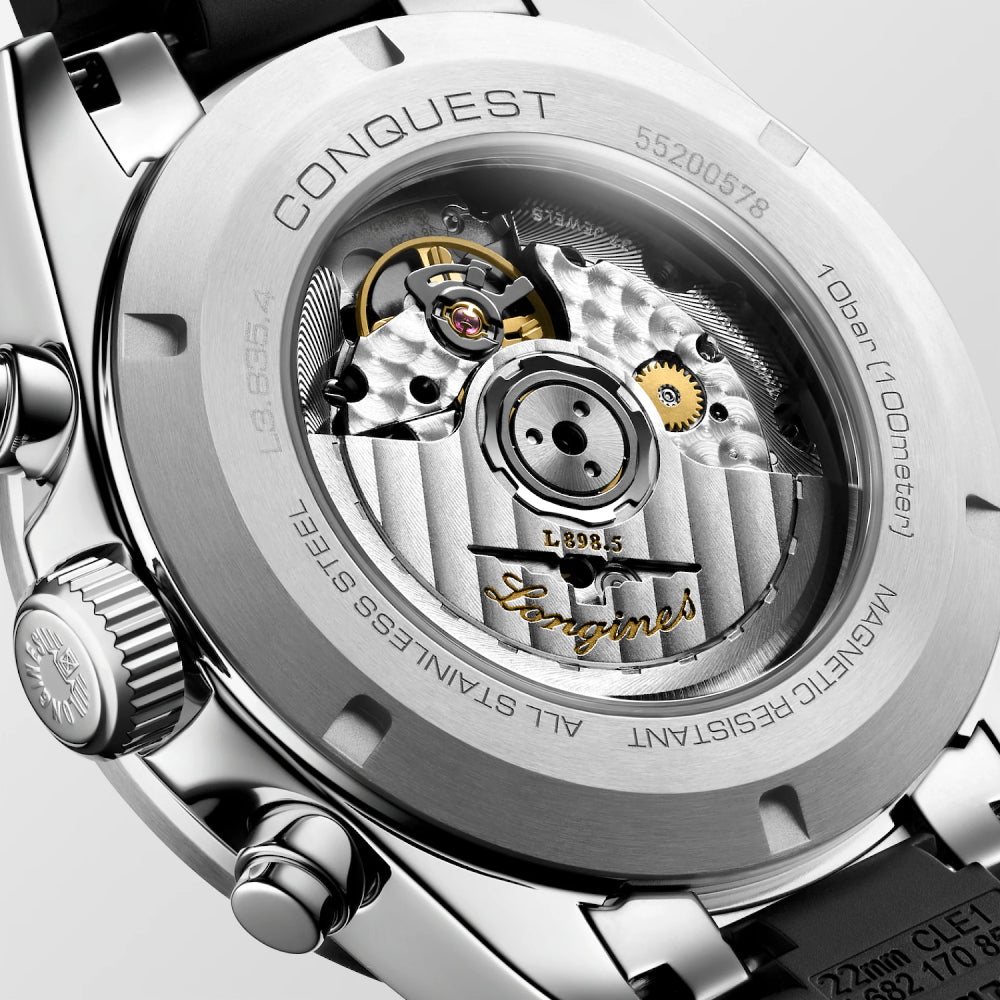 Longines Conquest Chronograph 42mm Automatic Watch