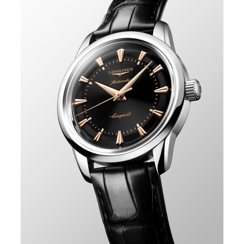 Longines Conquest Heritage 38mm Automatic Watch