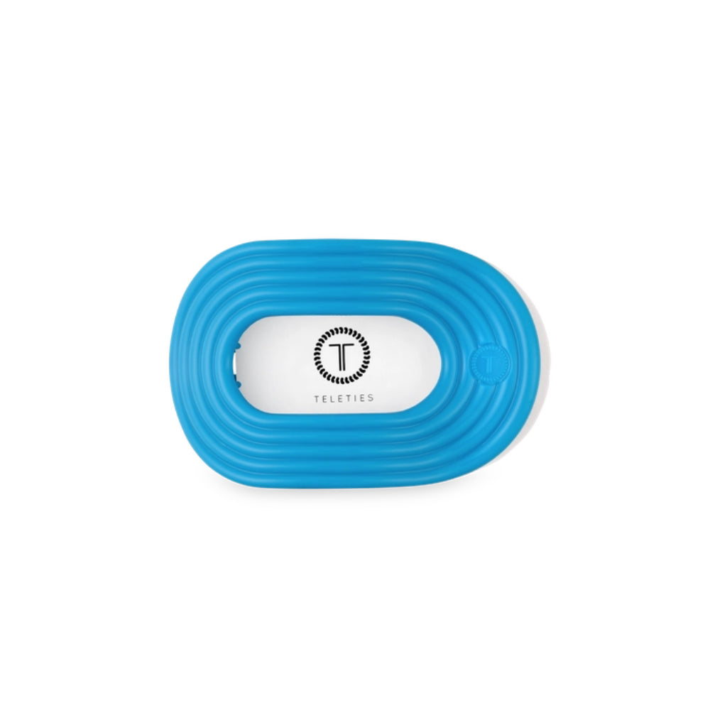 TELETIES Flat Round Hair Clip - Miami Vice