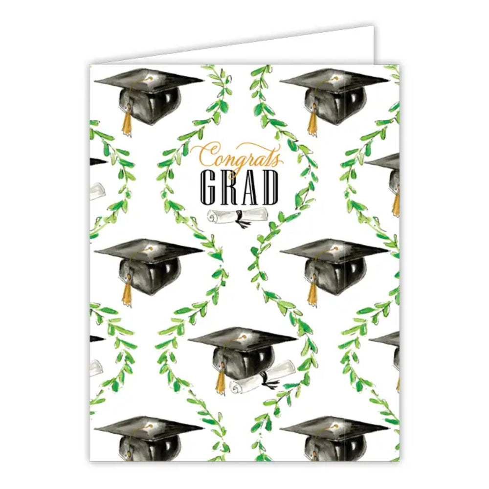 RosanneBeck Collections Congrats Grad Caps Greeting Card