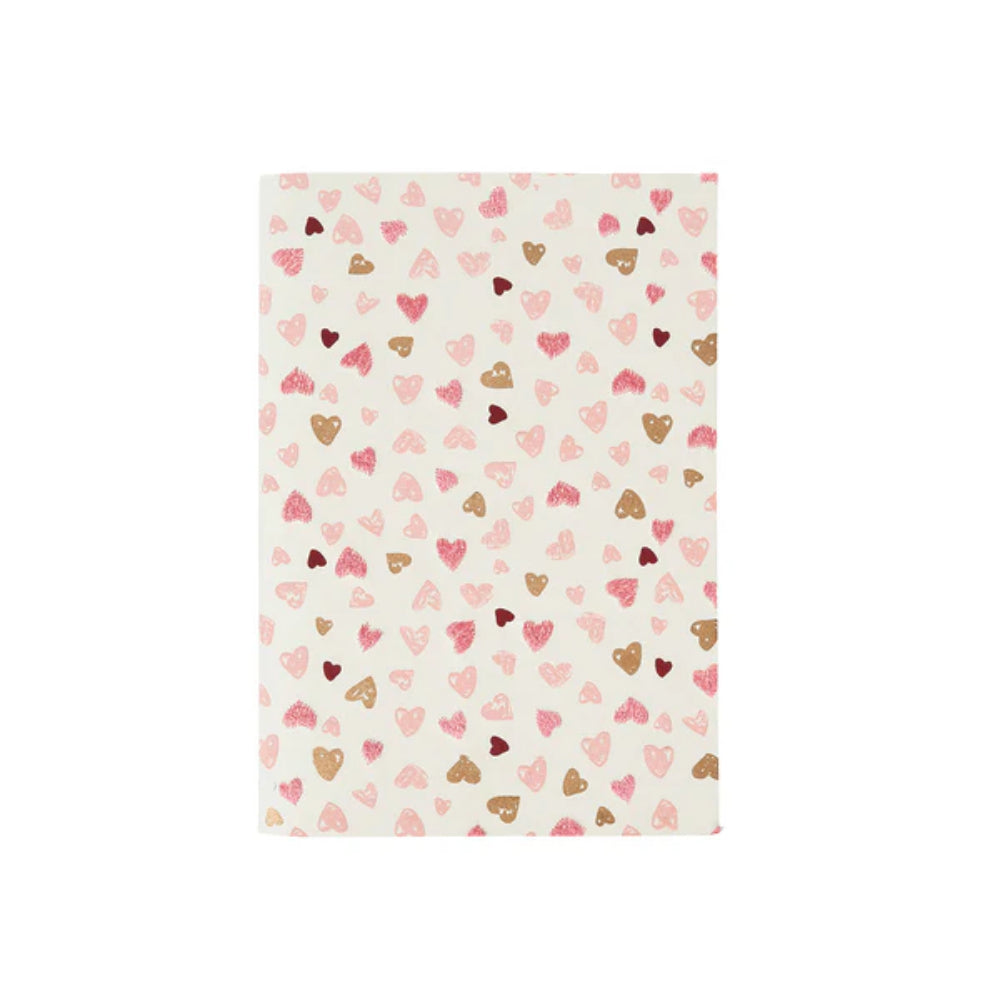 Juliska Love You More 7" x 10" Paper Journal - Pink