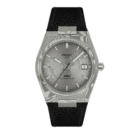Tissot PRX Damascus Steel 38mm Automatic Watch