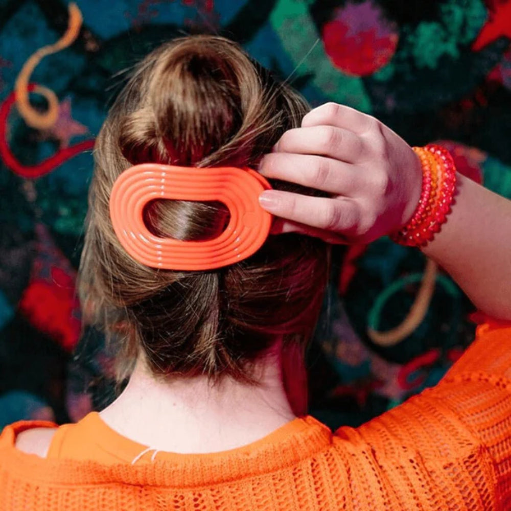 TELETIES Flat Round Hair Clip - Darty