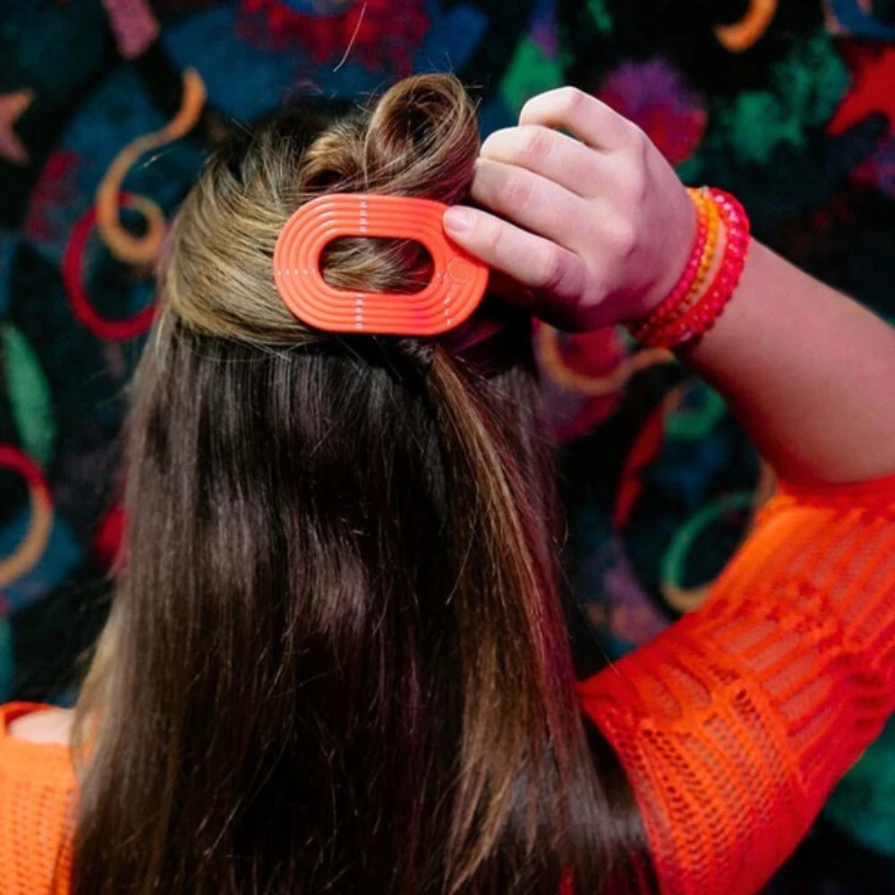 TELETIES Flat Round Hair Clip - Darty