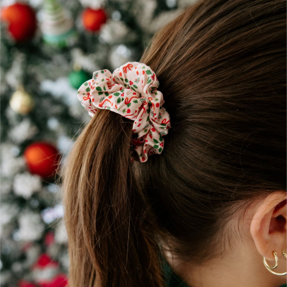 TELETIES Silk Hair Scrunchies - Holiday 2025