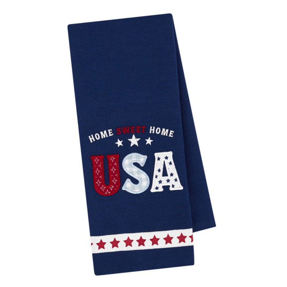Design Imports USA Embellished Dishtowel