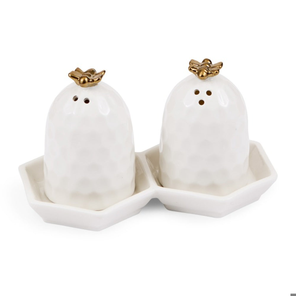 Design Imports Bee Hive Salt & Pepper Set