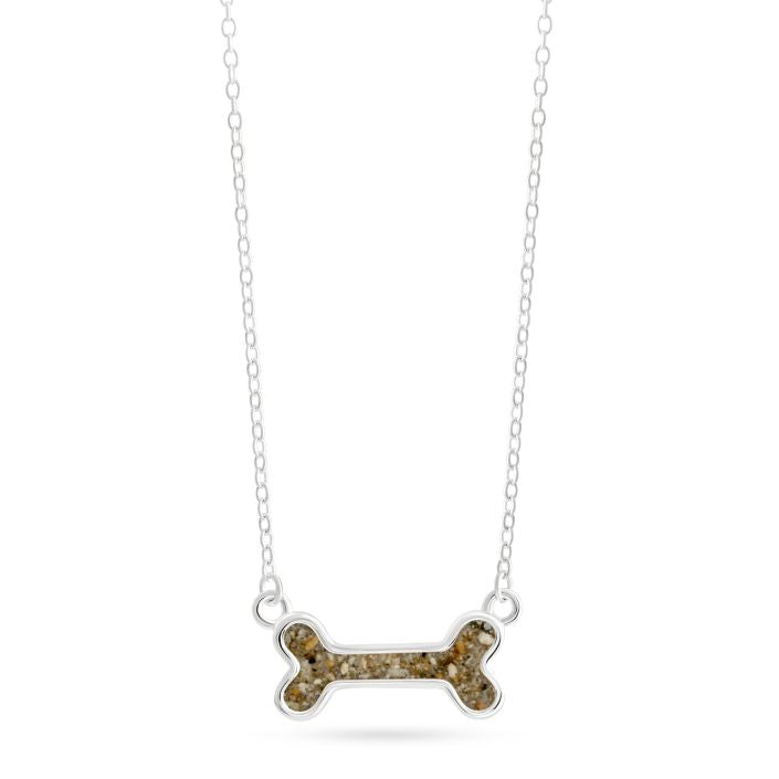 Dune Dog Bone Stationary Necklace
