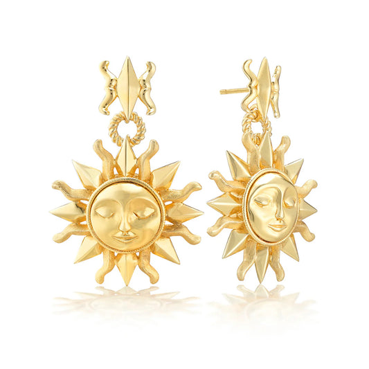 Capucine De Wulf Soleil Drop Earrings