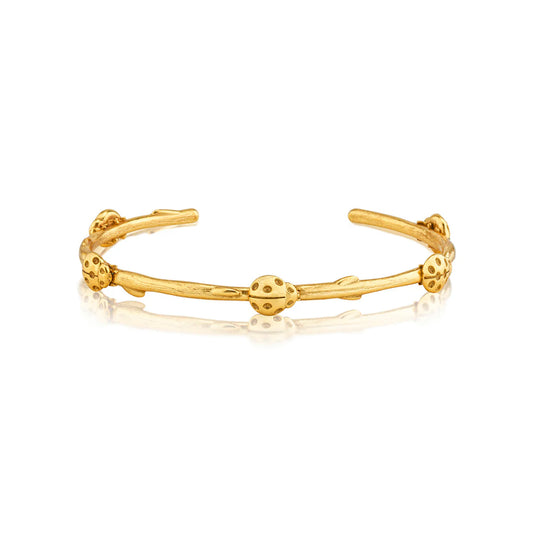 Capucine De Wulf Meadow Ladybug Petite Cuff - Gold