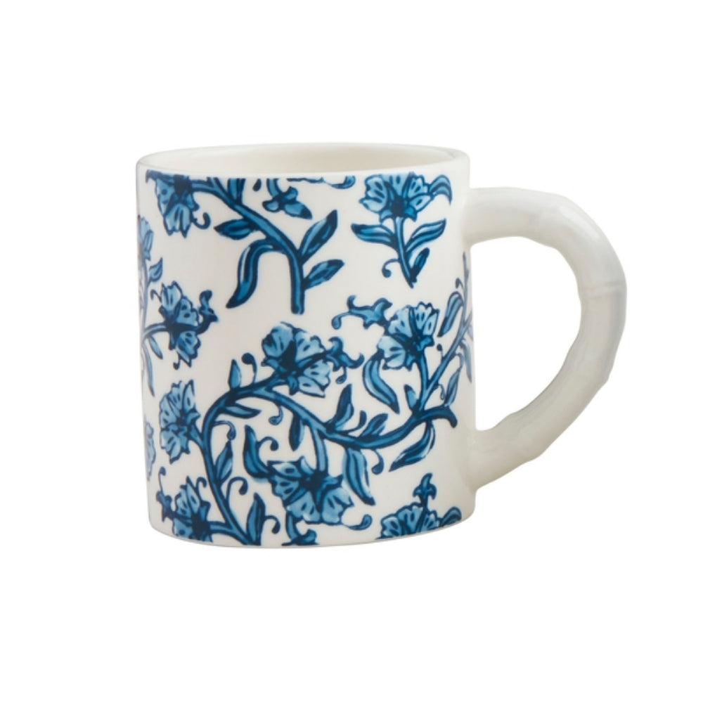 Mud Pie Block Print Mugs