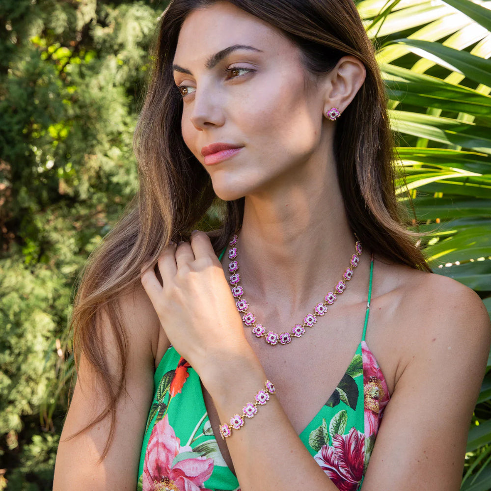 Capucine De Wulf Dianthus Link Bracelet