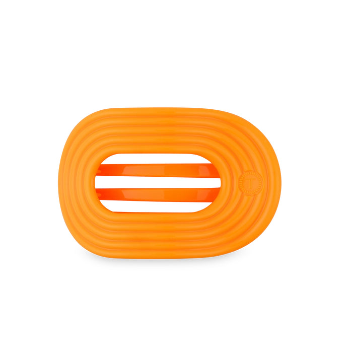 TELETIES Flat Round Hair Clip - Day Rave