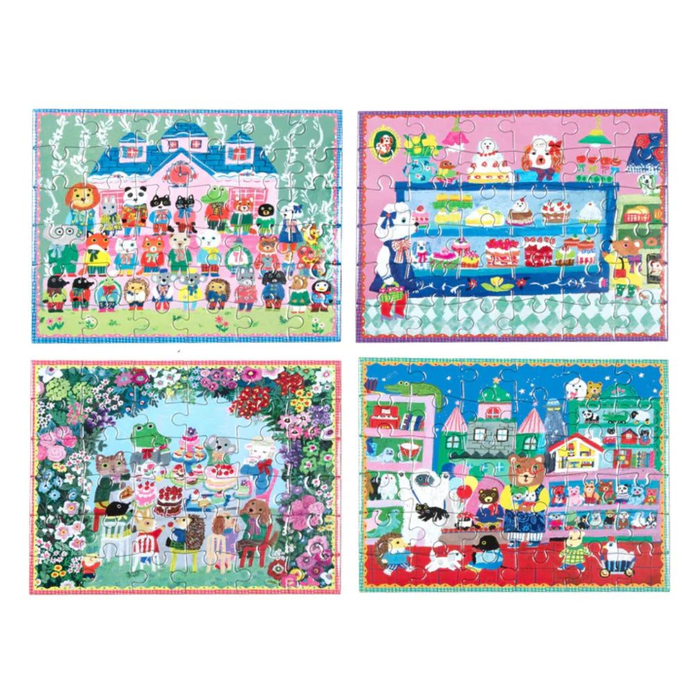Eeboo Yumi's Mini Puzzles