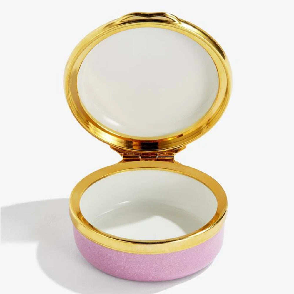 Halcyon Days Baby's First Tooth Enamel Box