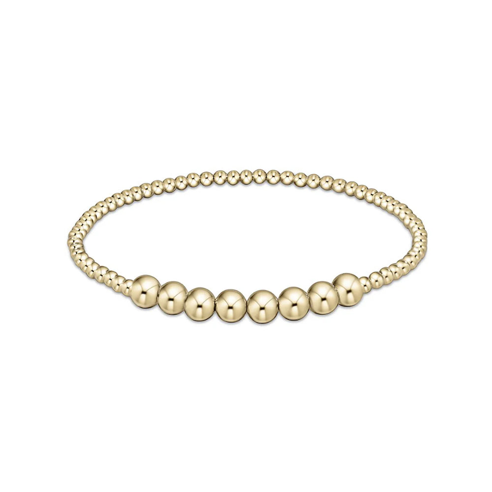 enewton Classic Gold 2.5mm Beaded Disc Ring